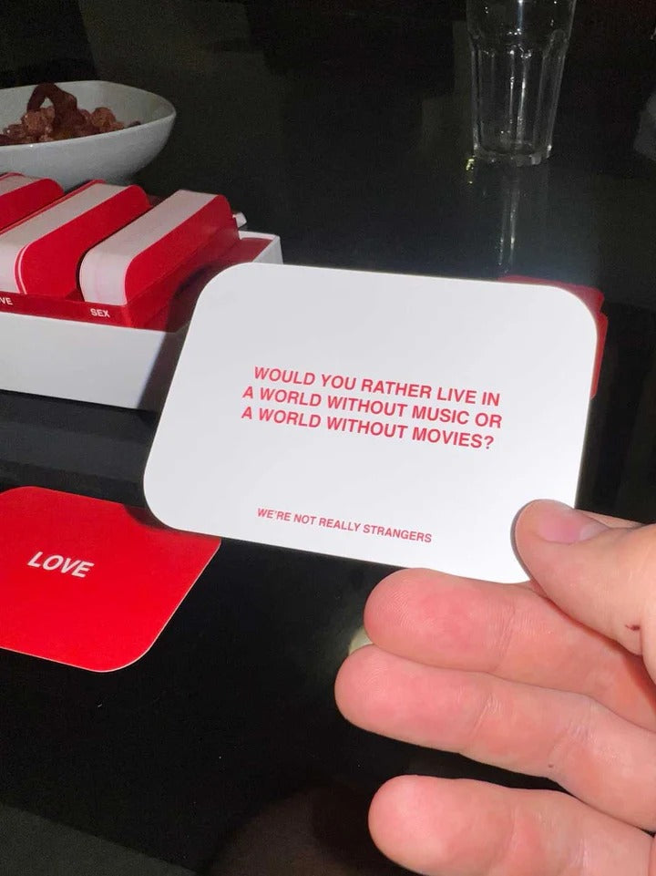 Don't Overthink It Conversation Game