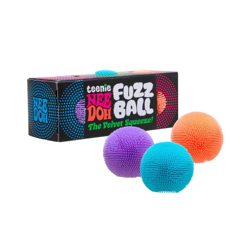 NeeDoh Teenie Fuzz Ball 3-Pack