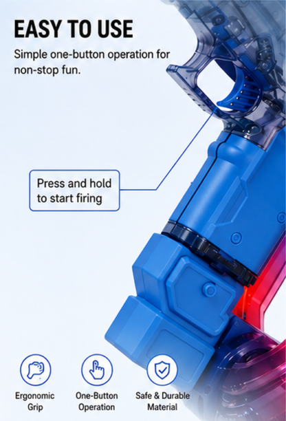 Colorful LED Electric Water Blaster