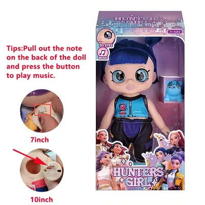 Zoey character doll - music-themed fashion doll option