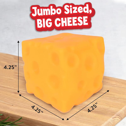Yellow Cheese Squishy Sensory Toy